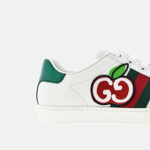 COPY - GUCCI ACE SNEAKERS APPLE - Picture 3 of 4